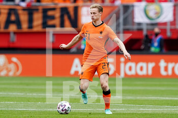 2021-06-06 - Frenkie de Jong of the Netherlands during the International Friendly football match between Netherlands and Georgia on June 6, 2021 at FC Twente Stadion in Enschede, Netherlands - Photo Andre Weening / Orange Pictures / DPPI - 2021 FRIENDLY GAME - NETHERLANDS VS GEORGIA - FRIENDLY MATCH - SOCCER