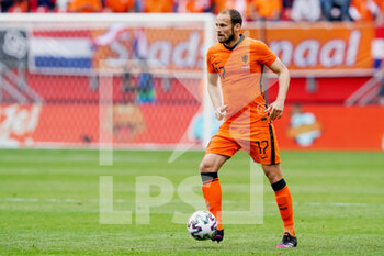 2021-06-06 - Daley Blind of the Netherlands during the International Friendly football match between Netherlands and Georgia on June 6, 2021 at FC Twente Stadion in Enschede, Netherlands - Photo Andre Weening / Orange Pictures / DPPI - 2021 FRIENDLY GAME - NETHERLANDS VS GEORGIA - FRIENDLY MATCH - SOCCER