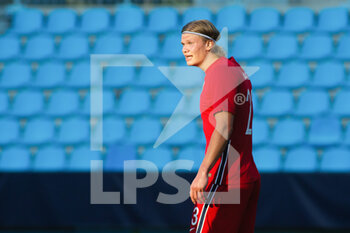 2021-06-06 - Erling Haaland of Norway during the international friendly football match between Norway and Greece on June 6, 2021 at La Rosaleda Stadium in Malaga, Spain - Photo Joaquin Corchero / Spain DPPI / DPPI - 2021 FRIENDLY GAME - NORWAY VS GREECE - FRIENDLY MATCH - SOCCER