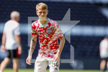 2021-07-18 - Ethan Galbraith (54) of Manchester United during the Pre-Season Friendly football match between Derby County and Manchester United on July 18, 2021 at the Pride Park in Derby, England - Photo Nigel Keene / ProSportsImages / DPPI - FRIENDLY MATCH BETWEEN DERBY COUNTY AND MANCHESTER UNITED  - FRIENDLY MATCH - SOCCER