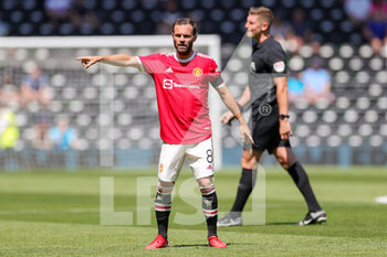 2021-07-18 - Juan Mata (8) of Manchester United during the Pre-Season Friendly football match between Derby County and Manchester United on July 18, 2021 at the Pride Park in Derby, England - Photo Nigel Keene / ProSportsImages / DPPI - FRIENDLY MATCH BETWEEN DERBY COUNTY AND MANCHESTER UNITED  - FRIENDLY MATCH - SOCCER