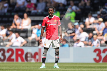 2021-07-18 - Anthony Elanga (36) of Manchester United during the Pre-Season Friendly football match between Derby County and Manchester United on July 18, 2021 at the Pride Park in Derby, England - Photo Nigel Keene / ProSportsImages / DPPI - FRIENDLY MATCH BETWEEN DERBY COUNTY AND MANCHESTER UNITED  - FRIENDLY MATCH - SOCCER