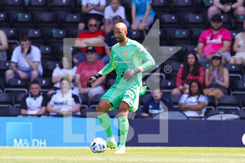 2021-07-18 - Lee Grant (13) of Manchester United during the Pre-Season Friendly football match between Derby County and Manchester United on July 18, 2021 at the Pride Park in Derby, England - Photo Nigel Keene / ProSportsImages / DPPI - FRIENDLY MATCH BETWEEN DERBY COUNTY AND MANCHESTER UNITED  - FRIENDLY MATCH - SOCCER