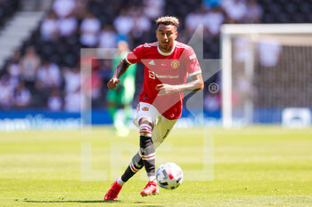 2021-07-18 - Jesse Lingard (14) of Manchester United during the Pre-Season Friendly football match between Derby County and Manchester United on July 18, 2021 at the Pride Park in Derby, England - Photo Nigel Keene / ProSportsImages / DPPI - FRIENDLY MATCH BETWEEN DERBY COUNTY AND MANCHESTER UNITED  - FRIENDLY MATCH - SOCCER