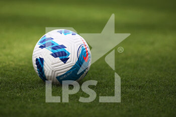 2021-07-25 - Official Nike Serie A ball is seen during the Friendly Pre-Season football match between AS Roma and Debrecen on July 25, 2021 at Stadio Benito Stirpe in Frosinone, Italy - Photo Federico Proietti / DPPI - FRIENDLY PRE-SEASON - AS ROMA AND DEBRECEN - FRIENDLY MATCH - SOCCER