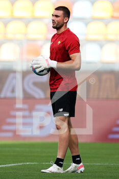2021-07-25 - Daniel Fuzato goalkeeper of Roma during warm up before the Friendly Pre-Season football match between AS Roma and Debrecen on July 25, 2021 at Stadio Benito Stirpe in Frosinone, Italy - Photo Federico Proietti / DPPI - FRIENDLY PRE-SEASON - AS ROMA AND DEBRECEN - FRIENDLY MATCH - SOCCER