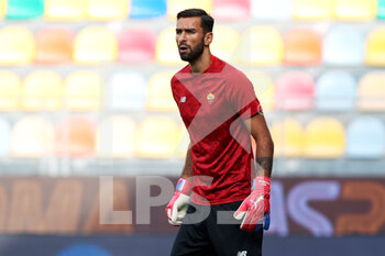 2021-07-25 - Rui Patricio goalkeeper of Roma during warm up before the Friendly Pre-Season football match between AS Roma and Debrecen on July 25, 2021 at Stadio Benito Stirpe in Frosinone, Italy - Photo Federico Proietti / DPPI - FRIENDLY PRE-SEASON - AS ROMA AND DEBRECEN - FRIENDLY MATCH - SOCCER