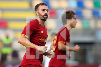 2021-07-25 - Borja Mayoral of Roma reacts during the Friendly Pre-Season football match between AS Roma and Debrecen on July 25, 2021 at Stadio Benito Stirpe in Frosinone, Italy - Photo Federico Proietti / DPPI - FRIENDLY PRE-SEASON - AS ROMA AND DEBRECEN - FRIENDLY MATCH - SOCCER