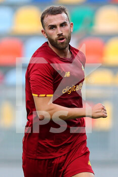2021-07-25 - Borja Mayroal of Roma celebrates after scoring 1-1 goal during the Friendly Pre-Season football match between AS Roma and Debrecen on July 25, 2021 at Stadio Benito Stirpe in Frosinone, Italy - Photo Federico Proietti / DPPI - FRIENDLY PRE-SEASON - AS ROMA AND DEBRECEN - FRIENDLY MATCH - SOCCER