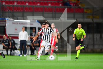 2021-07-31 - Matias Soule' of Juventus Turin controls the ball during pre season match valid for 25th Luigi Berlusconi Trophy in U-Power Stadium in Monza, Monza e Brianza, Italy - TROFEO LUIGI BERLUSCONI - MONZA VS JUVENTUS - FRIENDLY MATCH - SOCCER