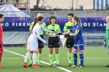 2019-02-20 - Scambio gagliardetti - FIORENTINA WOMEN´S VS HELLAS VERONA - WOMEN ITALIAN CUP - SOCCER