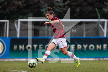 2019-12-11 - Valentina Bergamaschi (Milan) - OTTAVI DI FINALE - INTER VS MILAN - WOMEN ITALIAN CUP - SOCCER