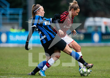 2019-12-11 - Dominica Conc (Milan) e Irene Santi (Inter) - OTTAVI DI FINALE - INTER VS MILAN - WOMEN ITALIAN CUP - SOCCER