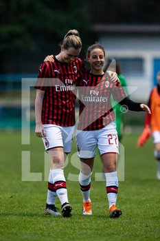 2019-12-11 - Linda Tucceri (Milan) e Stine Hovland (Milan) - OTTAVI DI FINALE - INTER VS MILAN - WOMEN ITALIAN CUP - SOCCER