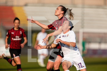 2020-02-08 - Lisa De Vanna (Fiorentina Women's) e Stine Hovland (Milan) - MILAN VS FIORENTINA WOMEN'S - WOMEN ITALIAN CUP - SOCCER