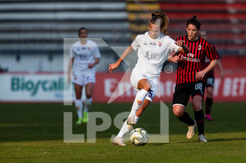 2020-02-08 - Claudia Mauri (Milan) e Frederikke Thogersen (Fiorentina Women's) - MILAN VS FIORENTINA WOMEN'S - WOMEN ITALIAN CUP - SOCCER