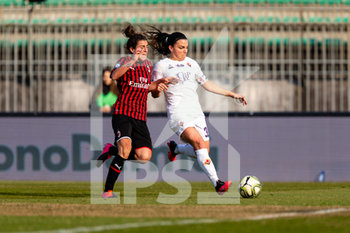 2020-02-08 - Alia Guagni (Fiorentina Women's) e Valentina Bergamaschi (Milan) - MILAN VS FIORENTINA WOMEN'S - WOMEN ITALIAN CUP - SOCCER
