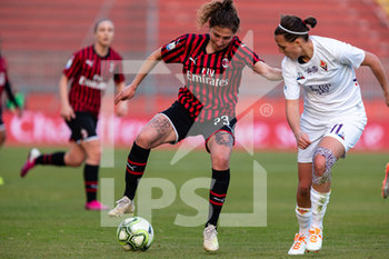 2020-02-08 - Miriam Longo (Milan) e Valery Vigilucci (Fiorentina Women's) - MILAN VS FIORENTINA WOMEN'S - WOMEN ITALIAN CUP - SOCCER