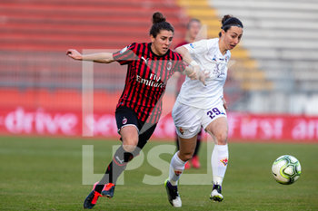 2020-02-08 - Valentina Bergamaschi (Milan) e Paloma Lazaro (Fiorentina Women's) - MILAN VS FIORENTINA WOMEN'S - WOMEN ITALIAN CUP - SOCCER