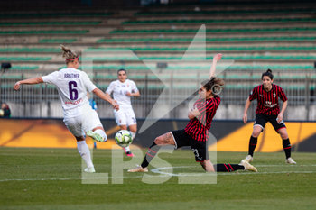 2020-02-08 - Miriam Longo (Milan) e Stephanie Breitner (Fiorentina Women's) - MILAN VS FIORENTINA WOMEN'S - WOMEN ITALIAN CUP - SOCCER