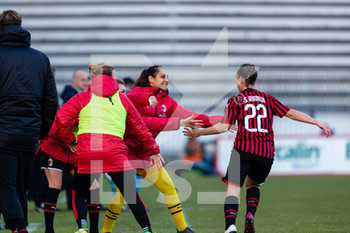 2020-02-08 - Deborah Salvatori Rinaldi (Milan) esultanza gol - MILAN VS FIORENTINA WOMEN'S - WOMEN ITALIAN CUP - SOCCER