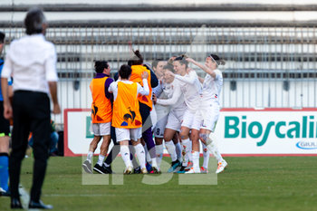 2020-02-08 - Tatiana Bonetti (Fiorentina Women's) esultanza gol - MILAN VS FIORENTINA WOMEN'S - WOMEN ITALIAN CUP - SOCCER