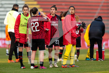 2020-02-08 - Milan fine partita - MILAN VS FIORENTINA WOMEN'S - WOMEN ITALIAN CUP - SOCCER