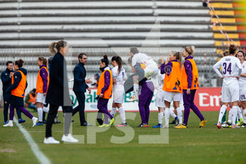 2020-02-08 - Fiorentina esultanza fine partita - MILAN VS FIORENTINA WOMEN'S - WOMEN ITALIAN CUP - SOCCER
