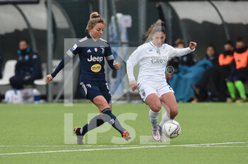 2021-02-13 - Martina Rosucci (Juventus), Melissa Bellucci (Empoli) - JUVENTUS VS EMPOLI LADIES - WOMEN ITALIAN CUP - SOCCER