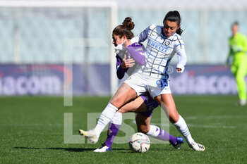 2021-02-14 - Yoreli Rincon (Inter) and Tessel Middag (Fiorentina Femminile) - ACF FIORENTINA FEMMINILE VS FC INTERNAZIONALE  - WOMEN ITALIAN CUP - SOCCER