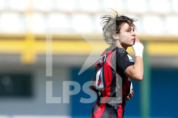 2021-03-14 - Valentina Giacinti (AC Milan) esulta dopo aver segnato il gol - FC INTERNAZIONALE VS AC MILAN - WOMEN ITALIAN CUP - SOCCER