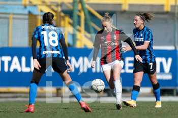 2021-03-14 - Caroline Rask (AC Milan) - FC INTERNAZIONALE VS AC MILAN - WOMEN ITALIAN CUP - SOCCER