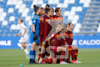 2021-05-30 - AS Roma team - FINALE - MILAN VS ROMA - WOMEN ITALIAN CUP - SOCCER