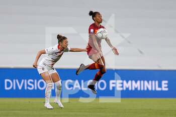 2021-05-30 - Lindsey Thomas (AS Roma) hand ball - FINALE - MILAN VS ROMA - WOMEN ITALIAN CUP - SOCCER