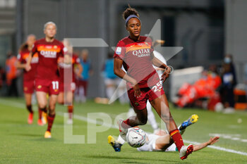 2021-05-30 - Allyson Swaby (AS Roma) in action - FINALE - MILAN VS ROMA - WOMEN ITALIAN CUP - SOCCER