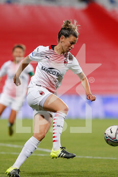 2021-05-30 - Laura Agard (AC Milan) in action - FINALE - MILAN VS ROMA - WOMEN ITALIAN CUP - SOCCER