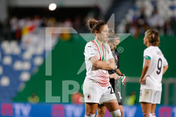 2021-05-30 - Linda Tucceri Cimini (AC Milan) with the 2nd place medal - FINALE - MILAN VS ROMA - WOMEN ITALIAN CUP - SOCCER