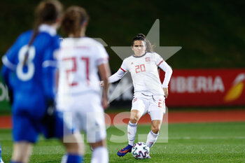 2020-11-27 - Andrea Pereira of Spain during the UEFA Women's Euro 2022, Qualifying Group D football match between Spain and Moldova on november 27, 2020 at Ciudad del Futbol in Las Rozas, Madrid, Spain - Photo Oscar J Barroso / Spain DPPI / DPPI - UEFA WOMEN'S EURO 2022, QUALIFYING - SPAIN AND MOLDOVA - UEFA EUROPEAN - SOCCER