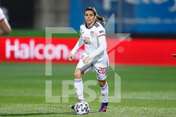 2020-11-27 - Andrea Pereira of Spain during the UEFA Women's Euro 2022, Qualifying Group D football match between Spain and Moldova on november 27, 2020 at Ciudad del Futbol in Las Rozas, Madrid, Spain - Photo Oscar J Barroso / Spain DPPI / DPPI - UEFA WOMEN'S EURO 2022, QUALIFYING - SPAIN AND MOLDOVA - UEFA EUROPEAN - SOCCER