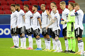 2021-03-27 - Team of Germany U21 during the 2021 UEFA Under 21 Euro Championship, Group A football match between Germany U21 and Netherlands U21 on March 27, 2021 at Mol Arena Sosto in Szekesfehervar, Hungary - Photo Gerrit van Keulen / Orange Pictures / DPPI - 2021 UEFA UNDER 21 EURO CHAMPIONSHIP, GROUP A - GERMANY U21 VS NETHERLANDS U21 - UEFA EUROPEAN - SOCCER