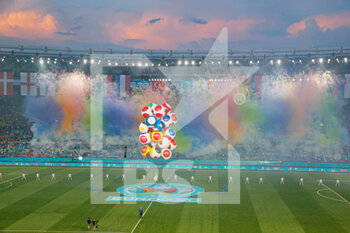 2021-06-11 - Show illustration before the UEFA Euro 2020, Group A, football match between Turkey and Italy on June 11, 2021 at Stadio Olimpico in Rome, Italy - Photo Orange Pictures / DPPI - UEFA EURO 2020, GROUP A, FOOTBALL MATCH - TURKEY VS ITALY - UEFA EUROPEAN - SOCCER