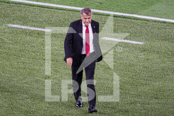 2021-06-11 - Head coach Senol Gunes of Turkey during the UEFA Euro 2020, Group A, football match between Turkey and Italy on June 11, 2021 at Stadio Olimpico in Rome, Italy - Photo Orange Pictures / DPPI - UEFA EURO 2020, GROUP A, FOOTBALL MATCH - TURKEY VS ITALY - UEFA EUROPEAN - SOCCER