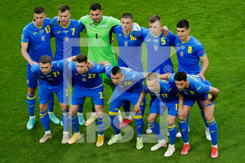 2021-06-14 - Team of Ukraine during the UEFA Euro 2020, Group C football match between Netherlands and Ukraine on June 13, 2021 at the Johan Cruijff ArenA in Amsterdam, Netherlands - Photo Andre Weening / Orange Pictures / DPPI - UEFA EURO 2020, GROUP C FOOTBALL - NETHERLANDS VS UKRAINE - UEFA EUROPEAN - SOCCER