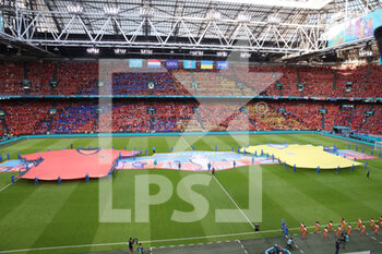 2021-06-14 - General view before the UEFA Euro 2020, Group C football match between Netherlands and Ukraine on June 13, 2021 at the Johan Cruijff ArenA in Amsterdam, Netherlands - Photo Marcel ter Bals / Orange Pictures / DPPI - UEFA EURO 2020, GROUP C FOOTBALL - NETHERLANDS VS UKRAINE - UEFA EUROPEAN - SOCCER