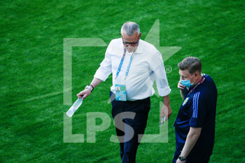 2021-06-14 - Janne Andersson, head coach of Sweden during the UEFA EURO 2020, Group E football match between Spain and Sweden on June 14, 2021 at La Cartuja stadium in Seville, Spain - Photo Joaquin Corchero / Spain DPPI / DPPI - UEFA EURO 2020, GROUP E - SPAIN VS SWEDEN - UEFA EUROPEAN - SOCCER