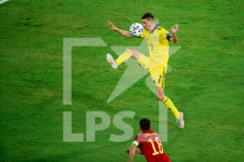 2021-06-14 - Mikael Lustig of Sweden during the UEFA EURO 2020, Group E football match between Spain and Sweden on June 14, 2021 at La Cartuja stadium in Seville, Spain - Photo Joaquin Corchero / Spain DPPI / DPPI - UEFA EURO 2020, GROUP E - SPAIN VS SWEDEN - UEFA EUROPEAN - SOCCER