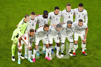 2021-06-15 - The German national team during the UEFA Euro 2020, Group F football match between France and Germany on June 15, 2021 at Allianz Arena in Munich, Germany - Photo Andre Weening / Orange Pictures / DPPI - UEFA EURO 2020, GROUP F - FRANCE VS GERMANY - UEFA EUROPEAN - SOCCER