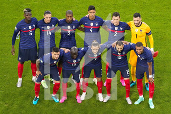 2021-06-15 - The French national team during the UEFA Euro 2020, Group F football match between France and Germany on June 15, 2021 at Allianz Arena in Munich, Germany - Photo Andre Weening / Orange Pictures / DPPI - UEFA EURO 2020, GROUP F - FRANCE VS GERMANY - UEFA EUROPEAN - SOCCER