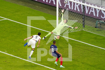 2021-06-15 - Mats Hummels of Germany scoring an own goal during the UEFA Euro 2020, Group F football match between France and Germany on June 15, 2021 at Allianz Arena in Munich, Germany - Photo Andre Weening / Orange Pictures / DPPI - UEFA EURO 2020, GROUP F - FRANCE VS GERMANY - UEFA EUROPEAN - SOCCER
