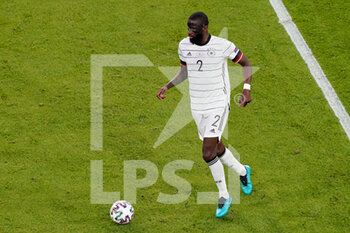 2021-06-15 - Antonio Rudiger of Germany during the UEFA Euro 2020, Group F football match between France and Germany on June 15, 2021 at Allianz Arena in Munich, Germany - Photo Andre Weening / Orange Pictures / DPPI - UEFA EURO 2020, GROUP F - FRANCE VS GERMANY - UEFA EUROPEAN - SOCCER